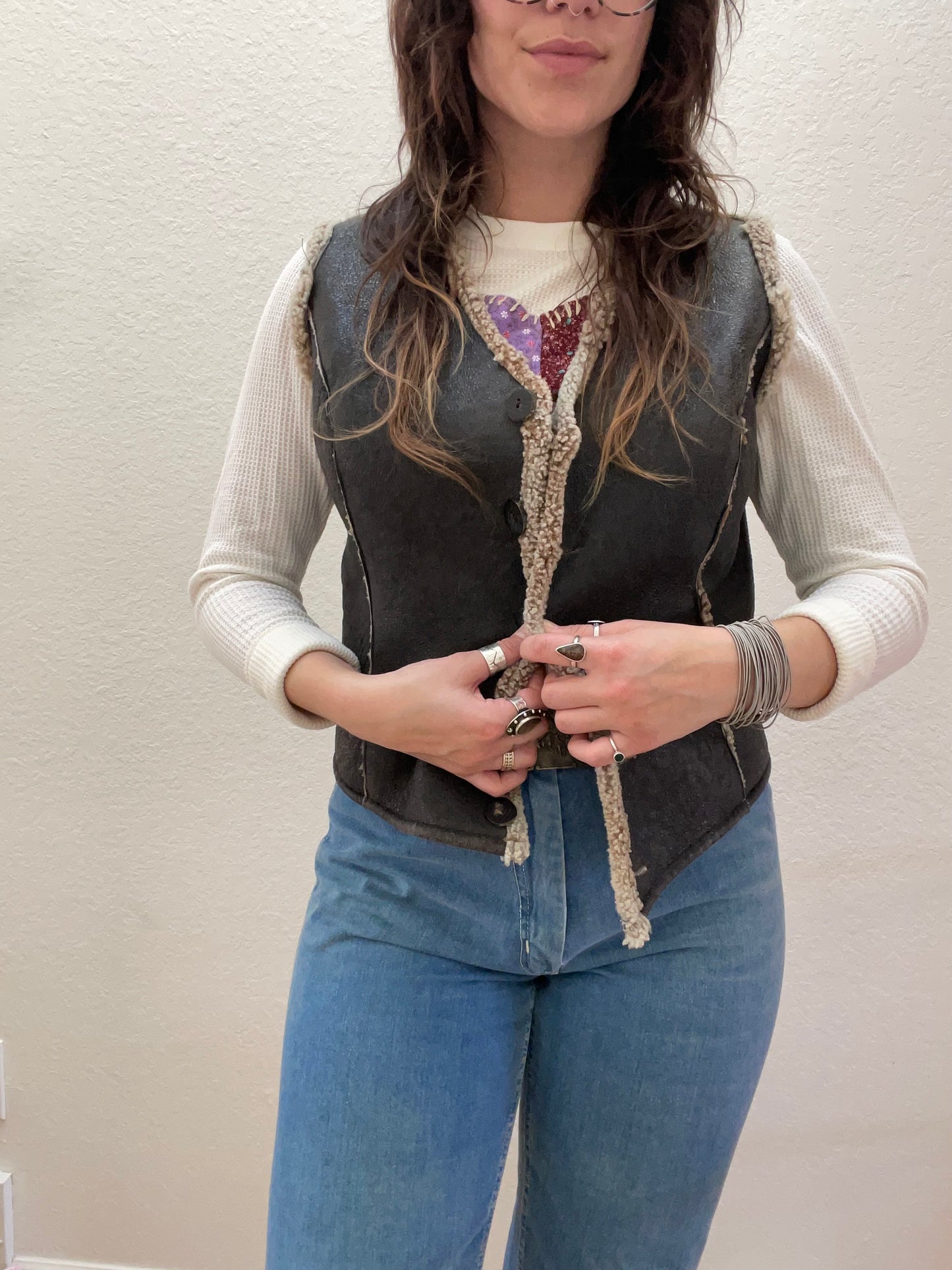 Vintage Leather Vest