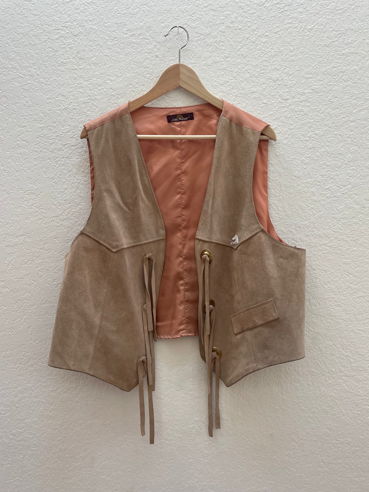 Vintage Suede Vest