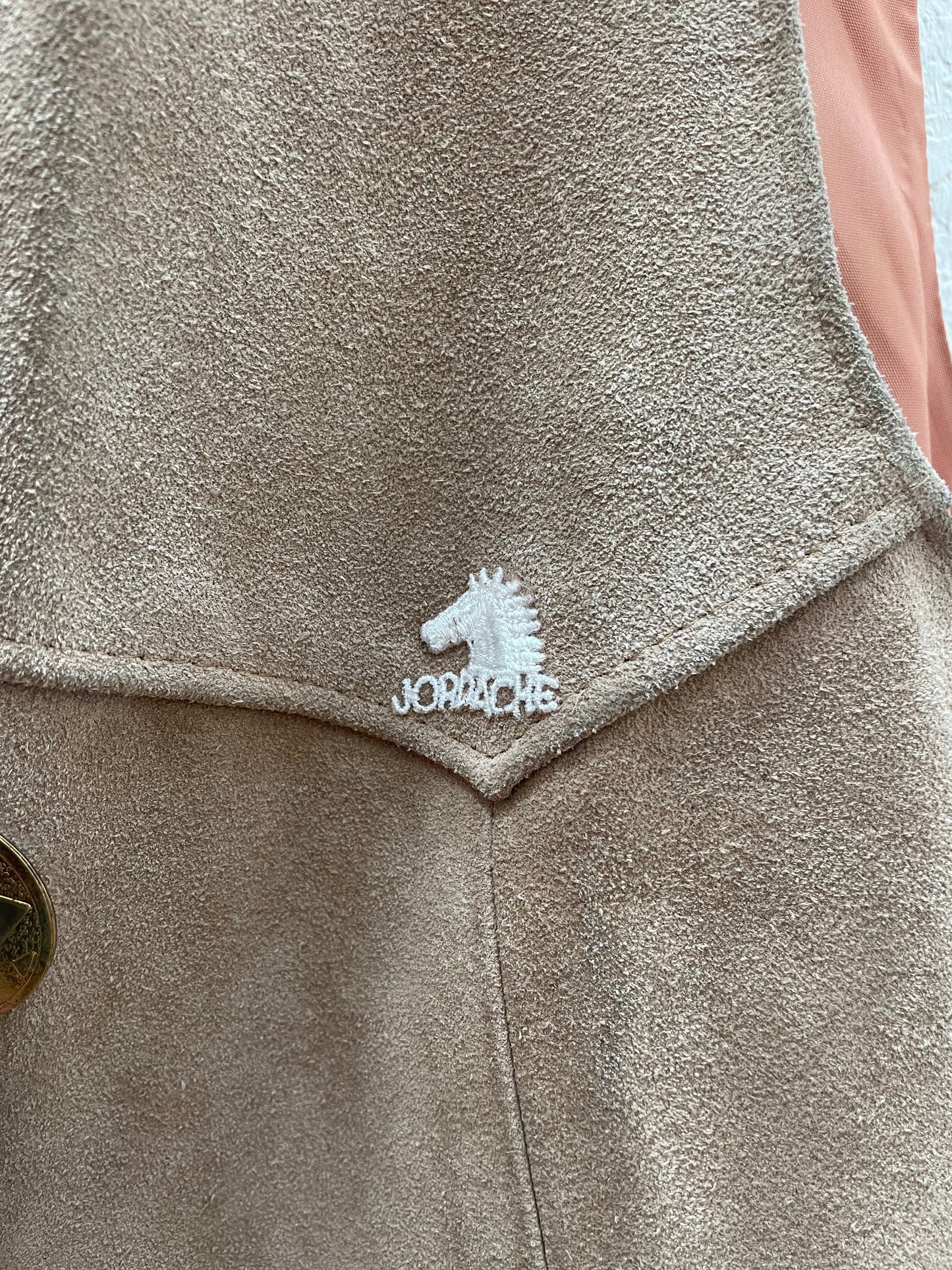 Vintage Suede Vest