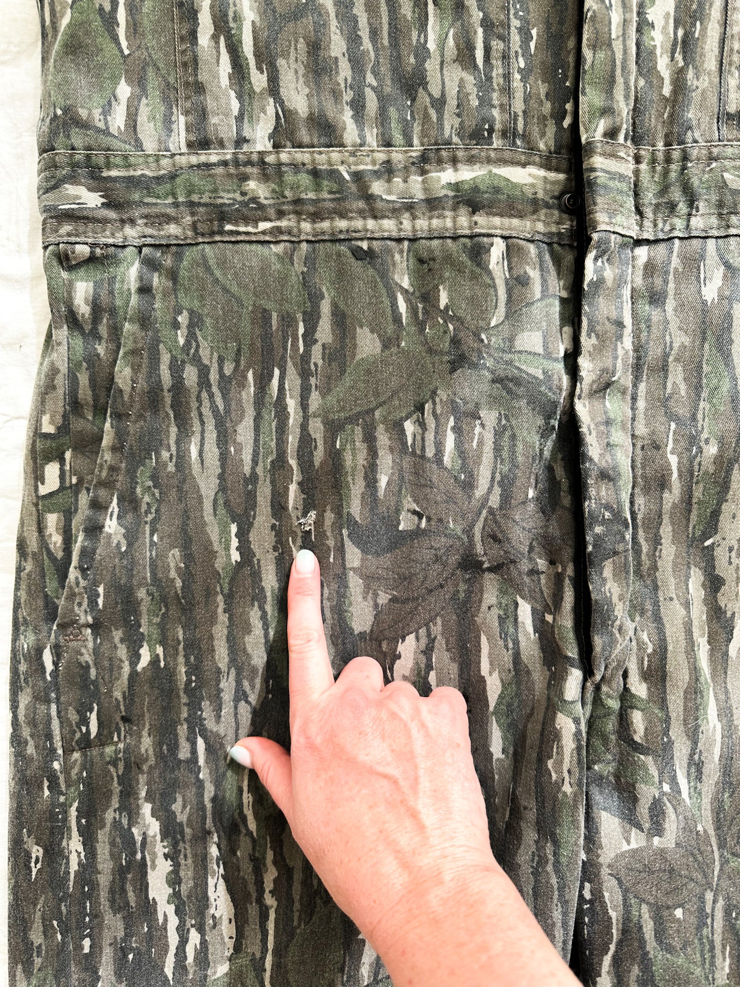 Vintage Insulated Camo Coveralls