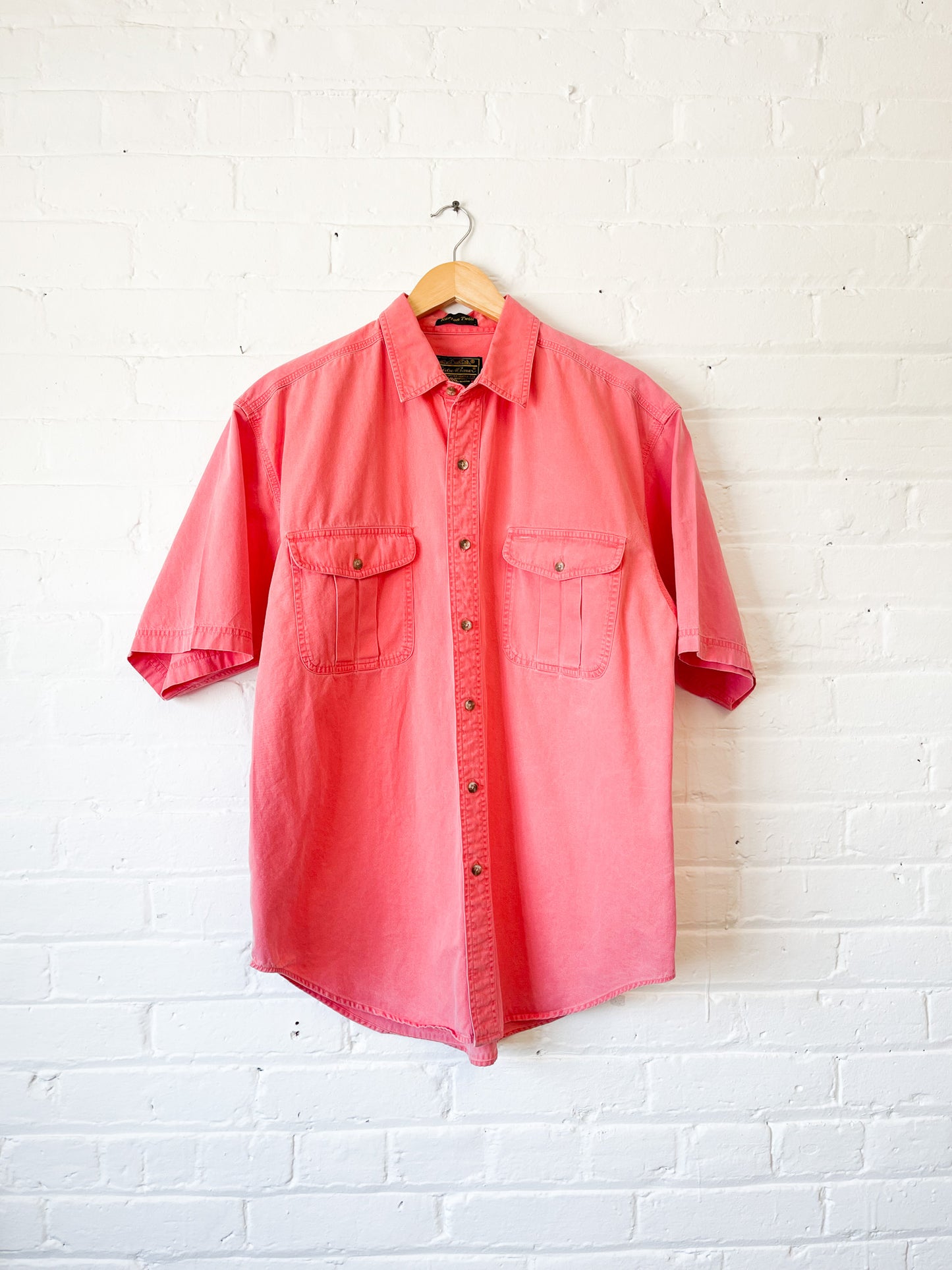 Unisex Salmon Button Up