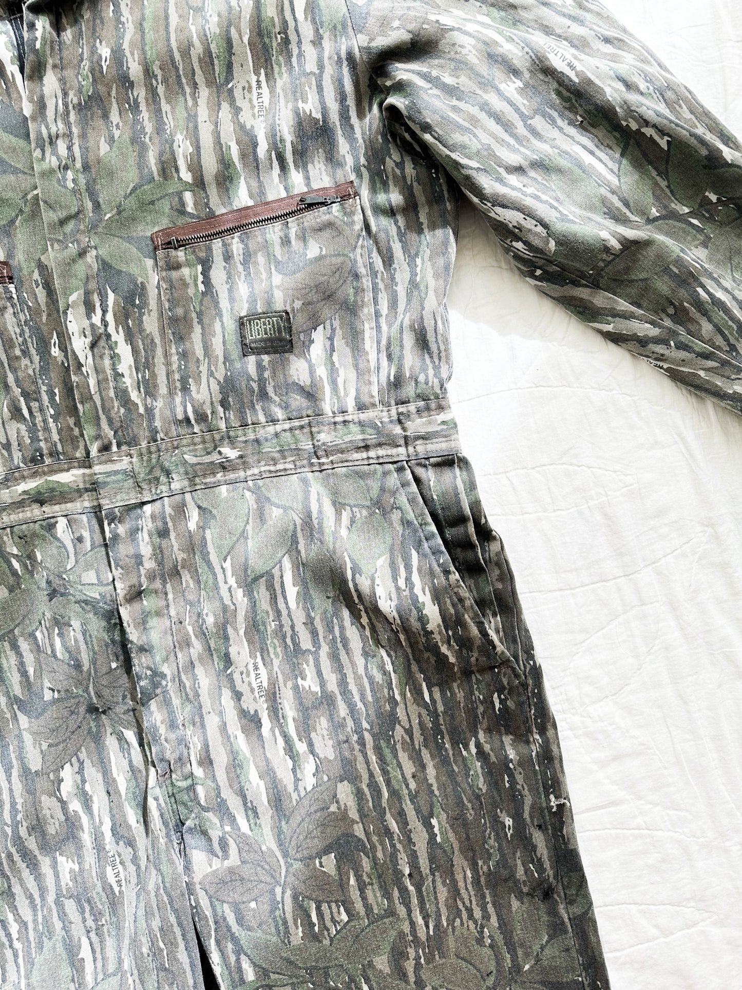 Vintage Insulated Camo Coveralls