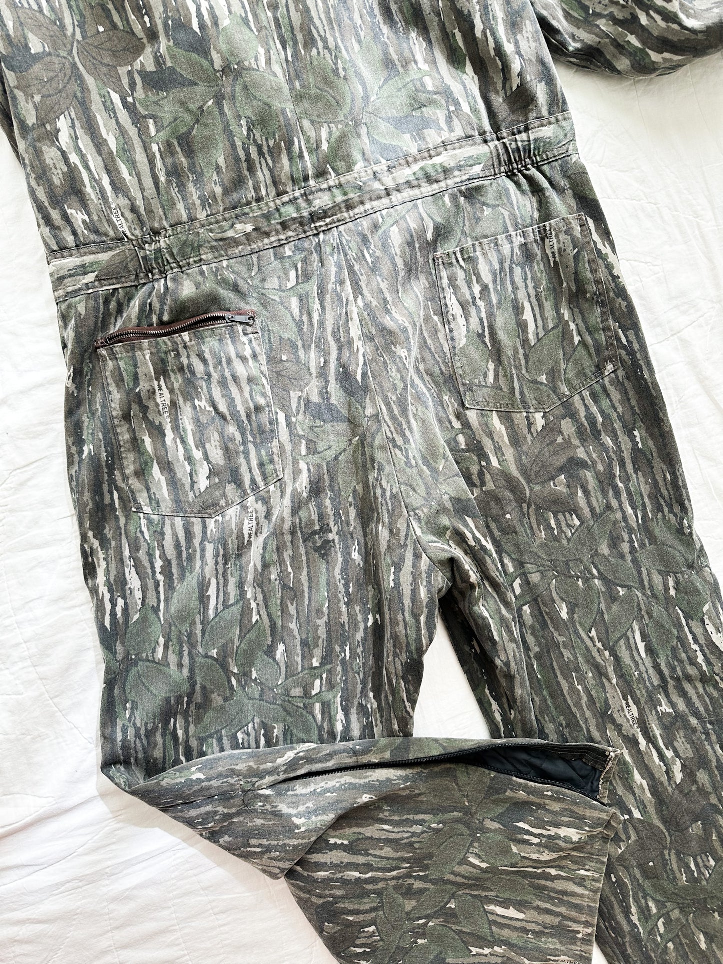 Vintage Insulated Camo Coveralls