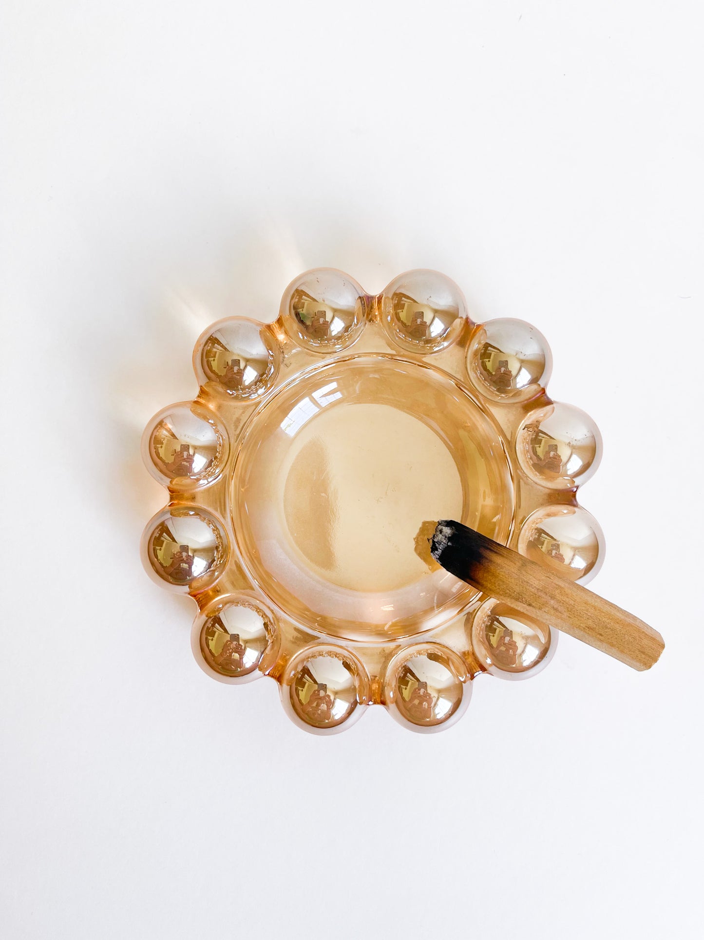 Vintage Glass Ashtray