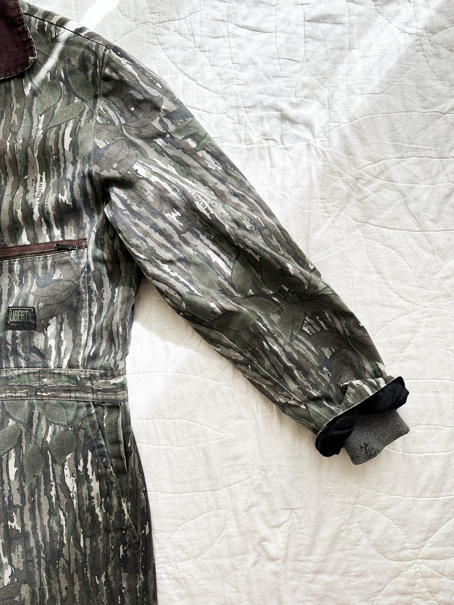 Vintage Insulated Camo Coveralls