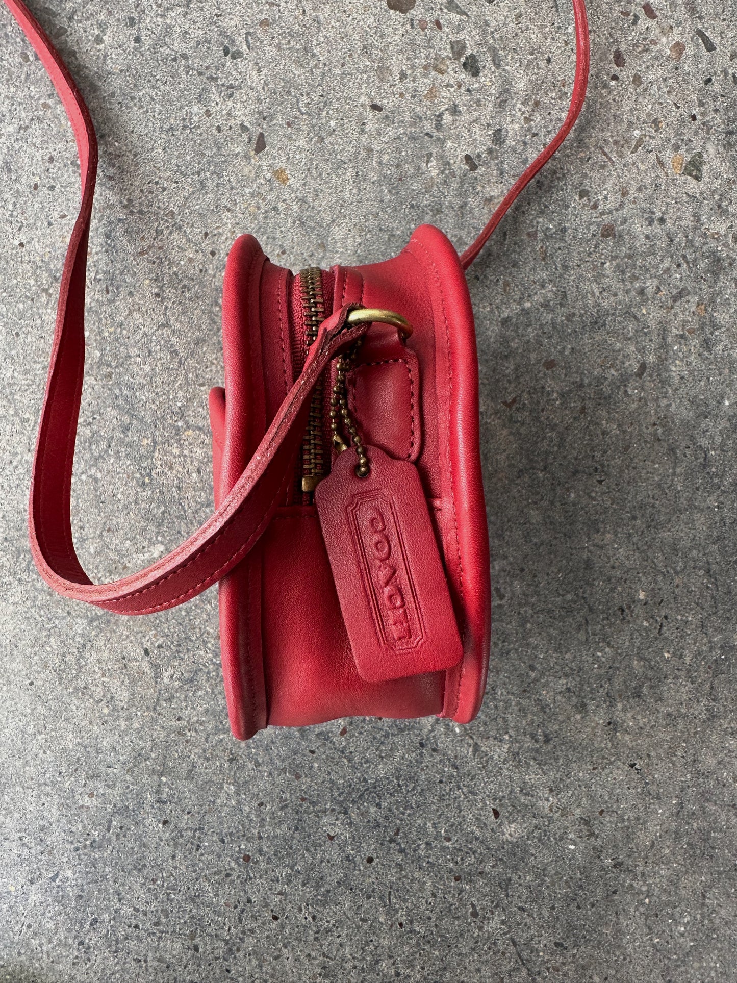 Vintage Coach Canteen Bag