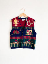 Load image into Gallery viewer, Vintage Wool Equestrian Vest
