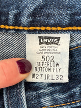 Load image into Gallery viewer, Vintage Levi&#39;s 502 Jeans - 29&quot; Waist
