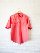 Load image into Gallery viewer, Unisex Salmon Button Up
