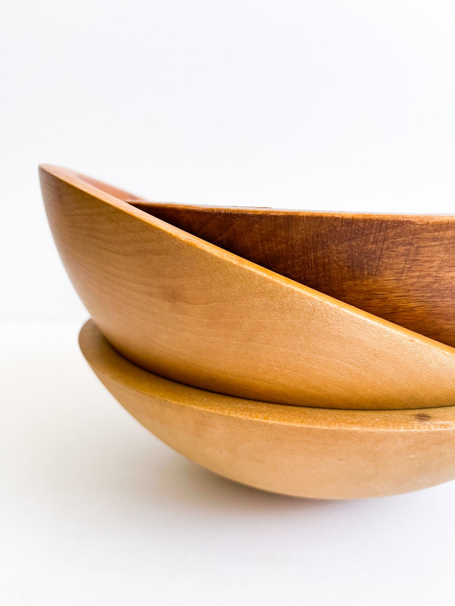 Munising Wooden Bowl Set