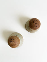 Load image into Gallery viewer, Clay Salt + Pepper Shaker Set

