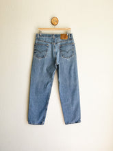 Load image into Gallery viewer, Custom VINTAGE Levi&#39;s 550 &quot;Tapered leg&quot; Jeans - Select Your Size &amp; Length
