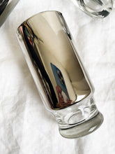 Load image into Gallery viewer, Mid Century Modern Silver Mercury Footed High Ball Glasses
