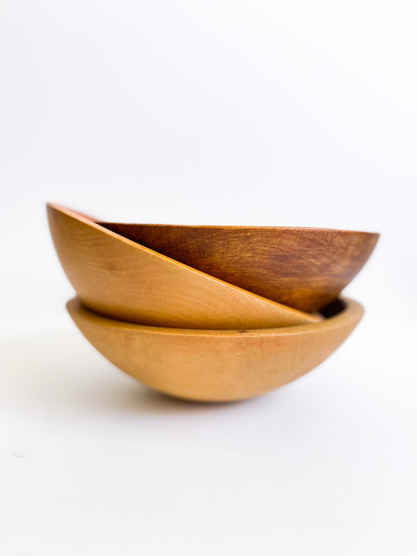 Munising Wooden Bowl Set