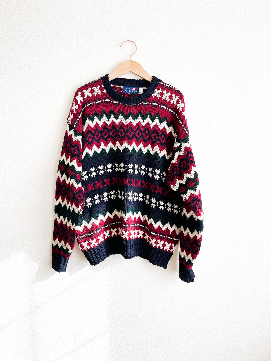 Vintage Cotton Grandpa Sweater